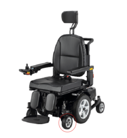 MERITS Vision Ultra,Avid Velocity, Front/Rear 6x2 Black TIRES W/Silver R... - $165.00