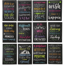 12 Pack Small Inspirational Notebooks With Quotes, Pocket Journals, 3.5 X 5 In - £19.17 GBP