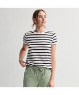 Women&#39;s Sonoma Goods For Life® Short-Sleeve Crew Tee, Size: Small, White... - $221.06 MXN