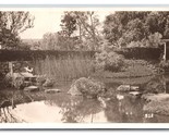 Japanese Garden Lagoon Mauna Loa Park Hawaii HI TH UNP Postcard B19 - $12.82