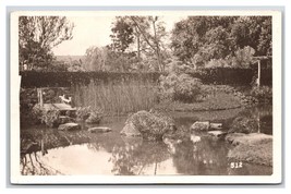 Japanese Garden Lagoon Mauna Loa Park Hawaii HI TH UNP Postcard B19 - £10.22 GBP