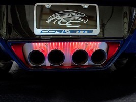 Corvette C7 Standard Exhaust Filler Panel - 2014-2019 Illuminated - £99.21 GBP