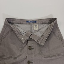 Lexi Jeans SKS48016 Women's Gray Cotton Blend Button Pockets Size 4 Waist 28" image 4