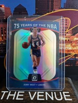2021-22 Panini 75 Years of the NBA Prizms Silver #40 Jerry West/Optic - £3.15 GBP