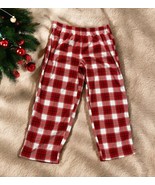 NWT Carters Pajama Pants Adult Unisex Red White Plaid Size XL PJ Bottoms... - €17,97 EUR