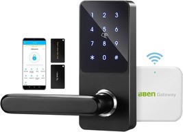 Wi-Fi Smart Lever, Alexa-Compatible Wi-Fi Smart Lock For Left-Handed Door, - £124.67 GBP