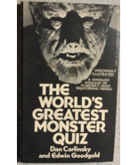 THE WORLD&#39;S GREATEST MONSTER QUIZ (1975) Berkley movie paperback 1st - €12,80 EUR