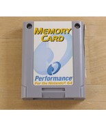 Performance N64 Memory Card P-302 for Nintendo 64 Console Gray - $147.77 MXN