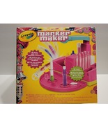 New Crayola Marker Maker Pink Edition Multi Color Craft Set Kids Play Ki... - £145.52 GBP