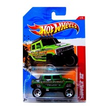 2012 Hot Wheels Thrill Racers - Earthquake Hummer H2 Green #221/247 - £0.00 GBP