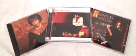 Set Of 3 Classic Christmas Cd&#39;s Nat King Cole - Natalie Cole - Kenny G - £13.23 GBP