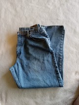 Wrangler Mens Jeans Blue Size 38x30 Straight Leg Regular Fit Denim - $11.29