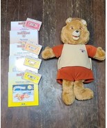 Teddy Ruxpin WOW Doll 1985 Vintage 5 Books & 4 Tapes USED For Parts - £55.02 GBP