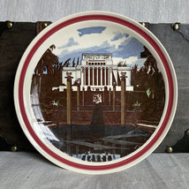 The Hawaiian Temple Hand Painted Vernon Kilns Collector’s Plate Made in ... - £31.97 GBP