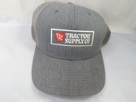 Tractor Supply Co Snapback Cap Hat Gray Mesh  - $8.95