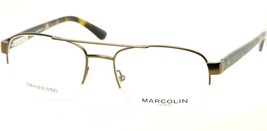 Neu Marcolin MA3009 049 / Matt Dunkelbraun Brille Brillengestell 54-18-145 MM - £53.95 GBP