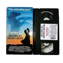 Return to Snowy River 1988 VHS Movie Disney Tom Burlinson Rated PG 01225... - £2.34 GBP