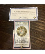 barack obama commemorative coin - $25.56 CAD