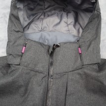 Millennium 3 Jacket Womens XL Gray Lightweight Casual Full Zip Up Hooded - £23.67 GBP