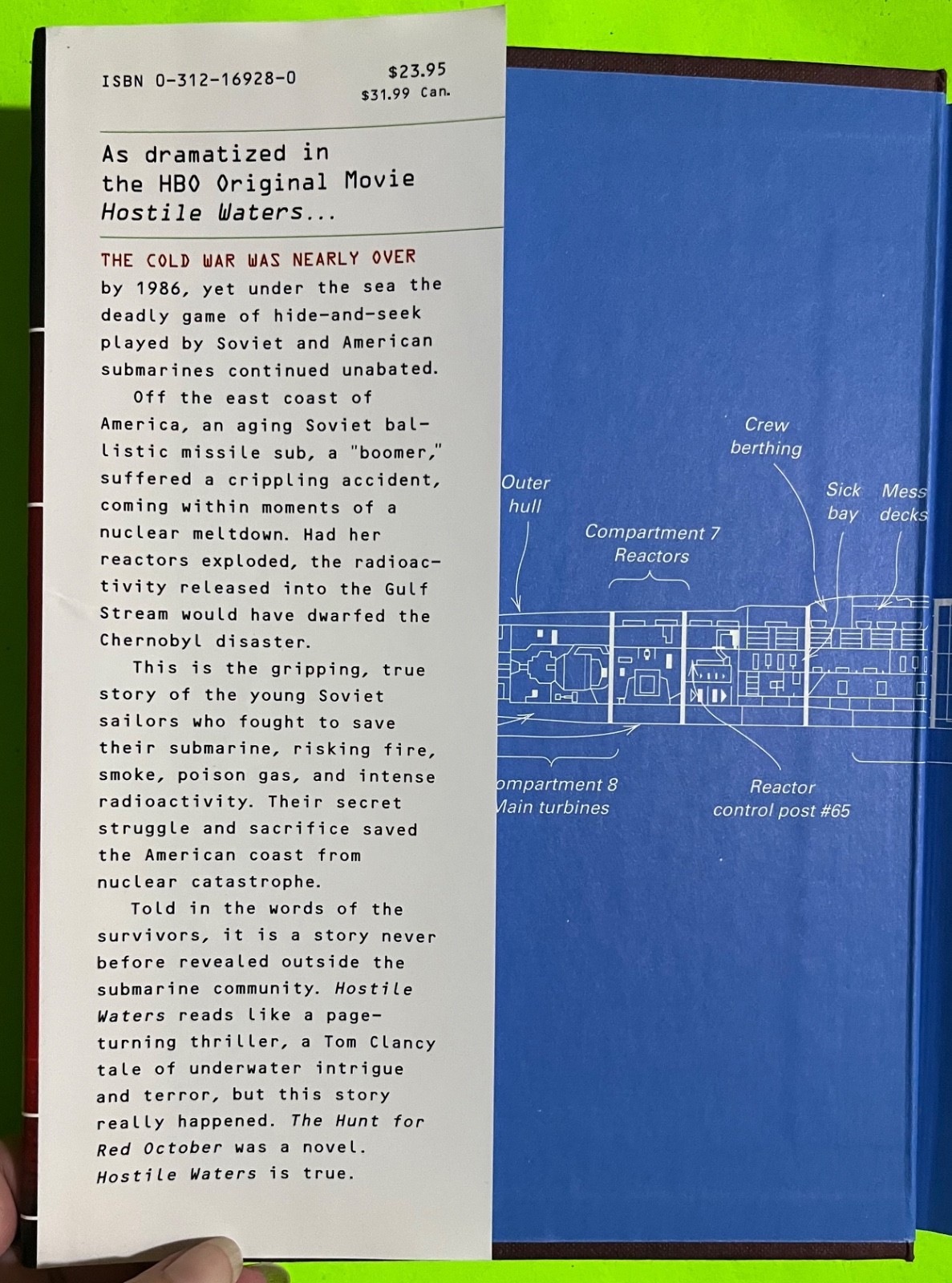 Vtg Hostile Waters by Peter A. Huchthausen/Igor Kurdin/R. Alan White (HCDJ 1997) Item image 2