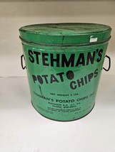 Stehman&#39;s  Potato Chip Tin - 2 Pounds - Manheim, PA - $18.21