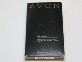 Avon Nail Experts Nail Enamel Remover Wipes nail polish mani pedi 10 wip... - £8.09 GBP