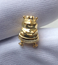 Rare Retired Pandora 14K Yellow Gold Queen Bee Charm #750432 585 Ale - £304.90 GBP