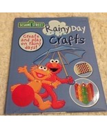 Sesame Street Elmo Rainy Day Crafts Kids Activity Book Ideas For Family Fun - $7.39 CAD
