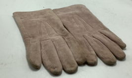 Women’s Aris 115 Isotoner Chocolate Pink Suede Driving Gloves Sz Xl - £7.08 GBP