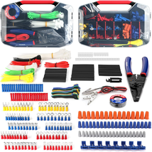 582-Piece Electrical Repair Kit - Crimp Terminals, Connectors, Heat Shri... - $903.44 MXN