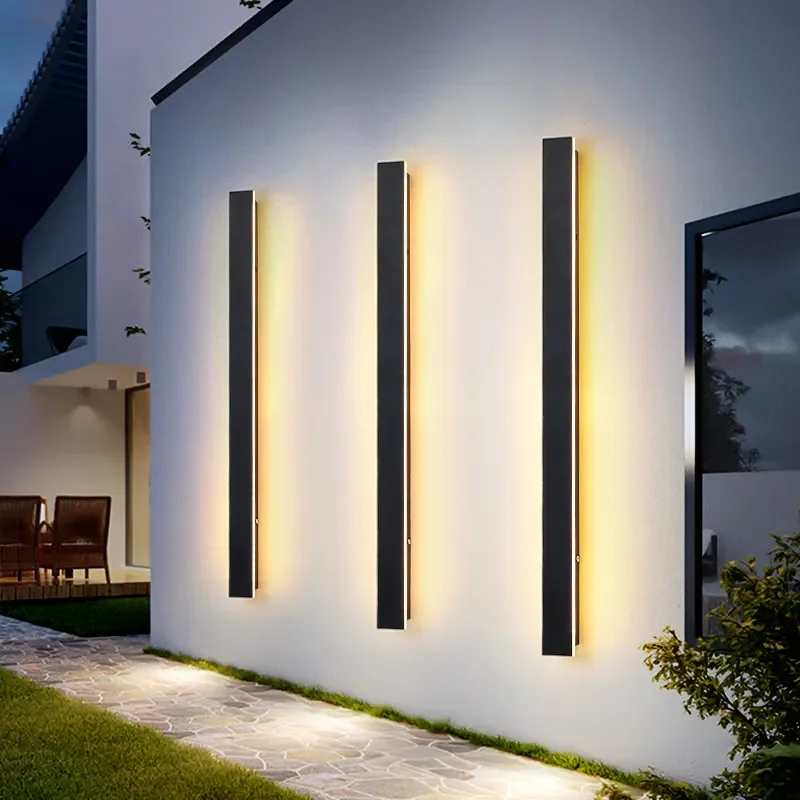 Waterproof LED Long Wall Light Modern Ip65 Outdoor Lighting Garden Villa Balcony - $68.01+