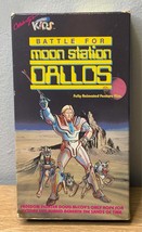 Battle For Moon Station Dallos VHS 1987 Anime Celebrity’s Just For Kids - $184.88 MXN