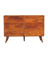 Large Curved Chestnut Chest - $25,034.99 MXN