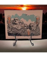 Drinking Dead Presidents Mt Rushmore The Broken Plank Wall Decor Plaque ... - £15.47 GBP