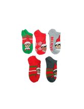 Little Boys Socks 5 Pairs Socks Shoe SIze 7-10 Socks Size 4-6 Multicolor - $5.13