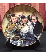The Three Stooges Collector Plate -Franklin Mint Larry - Curly - Moe (DC... - £19.57 GBP