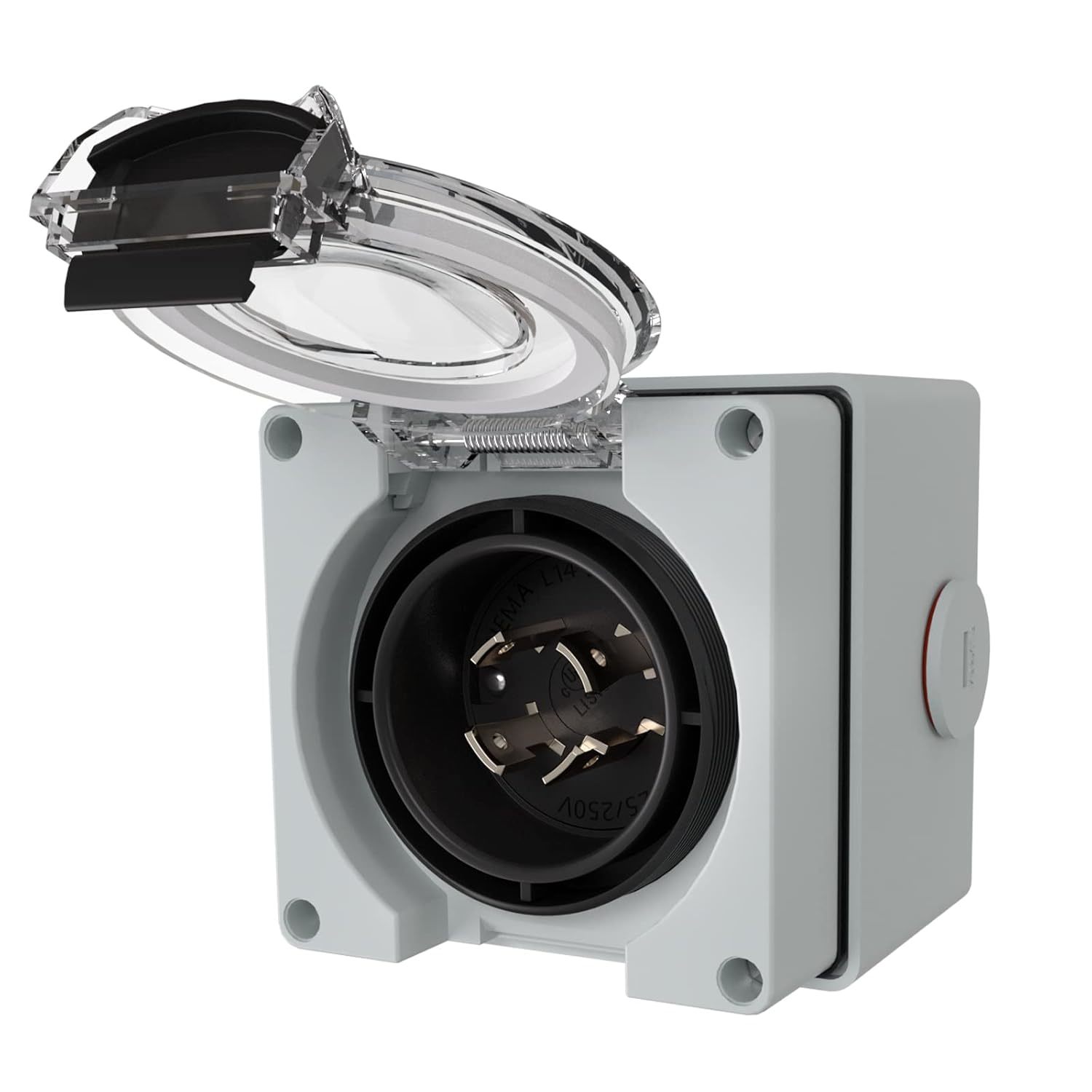 Etl Listed, Starelo 20 Amp Power Inlet Box Nema L14-20P Generator, 125/2... - $41.94