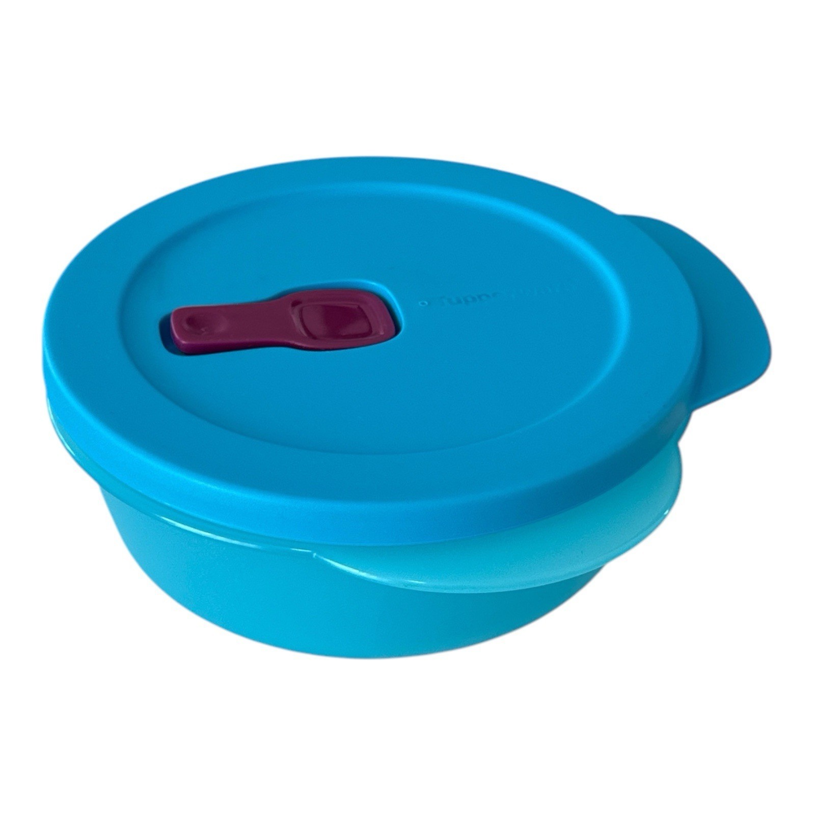 Tupperware Microwavable 2.5 Cup Crystal Wave Container 2645 Vent Light B... - $14.70