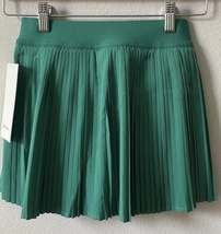 LULULEMON VARSITY HIGH RISE PLEATED TENNIS SKIRT~ CASCADIA GREEN~0-2-4-6... - £95.63 GBP