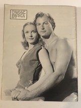 Dolores Hart Lex Barker Magazine Pinup Picture One Page - £5.16 GBP