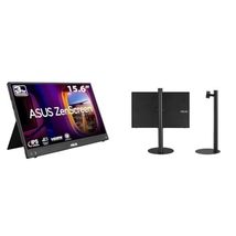 ASUS ZenScreen 15.6 1080P Wireless Portable Monitor (MB16AWP) - FHD, IPS, Built - £203.26 GBP+