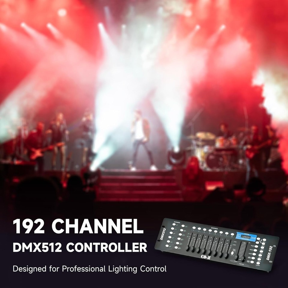 Professional Lighting Mixer Board Console with Voice Control for DJs Item image 4