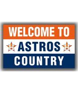 Houston Baseball Team Memorable Flag 90x150cm 3x5ft Welcom Astros Countr... - $18.99