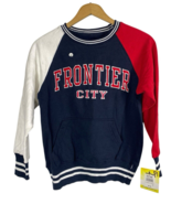 Frontier City Six Flags Oklahoma Crewneck Sweatshirt Size M 10/12 Youth ... - $620.73 MXN