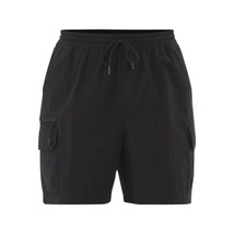 No Boundaries Men’s Black 6.5 in Drawstring Pull-On Utility Cargo Short ... - $12.99