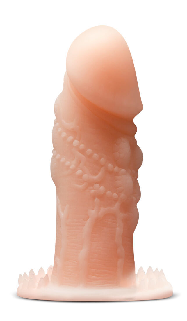 PERFORMANCE BEADED SLEEVE REALISTIC FEEL FLESH EXTENSION GIRTH ENHANCER - $14.84