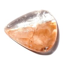 38.00 Carats TCW 100% Natural Beautiful Cherry Quartz Pear Cabochon Gem By DVG - £12.85 GBP