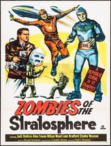 7727.Vintage design 18x24 Poster.Home room wall decor.Stratosphere Zombies.Sci-F - £22.01 GBP