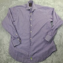 Tailorbyrd Long Sleeve Shirt Plaid Button-Up Mens Medium - £10.28 GBP