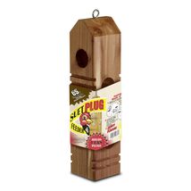 C&amp;S Wild Bird Food Suet Plug Wood Feeder - €24,00 EUR